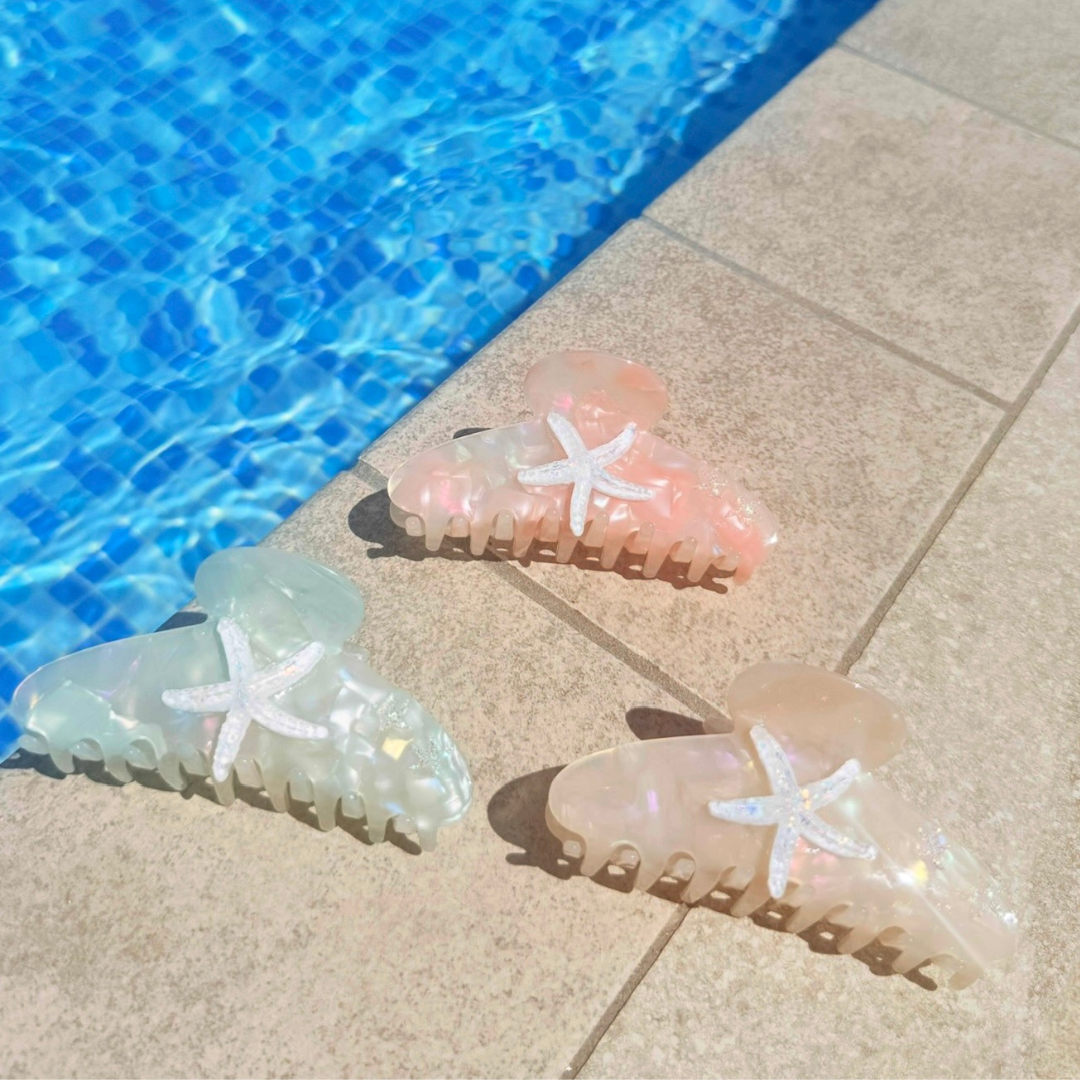 Starfish hårklemme