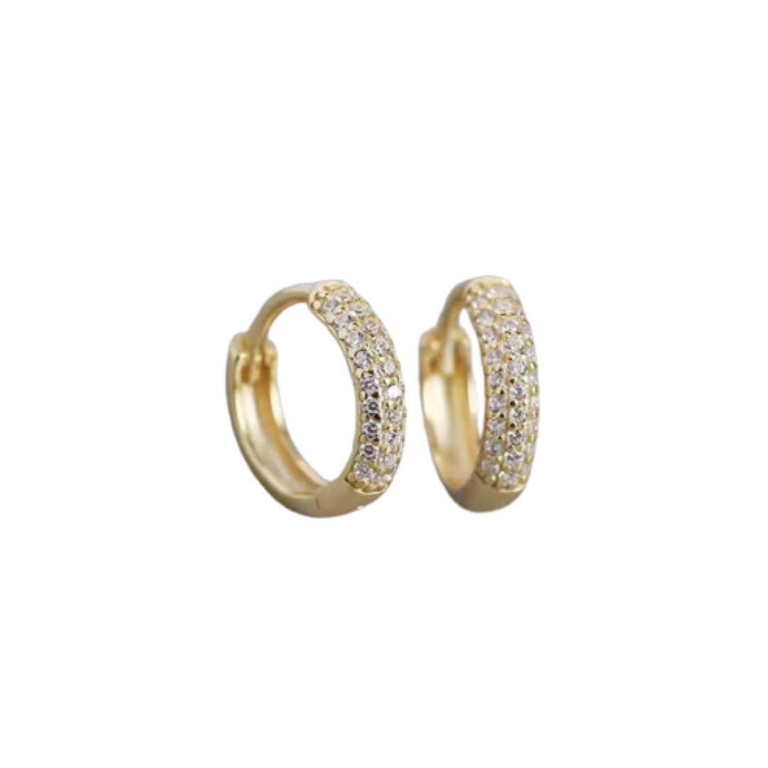 Glowie hoops (Guld)