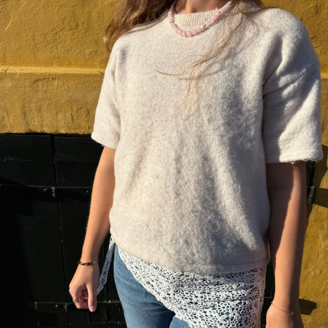 Uma halskæde (lyserød)