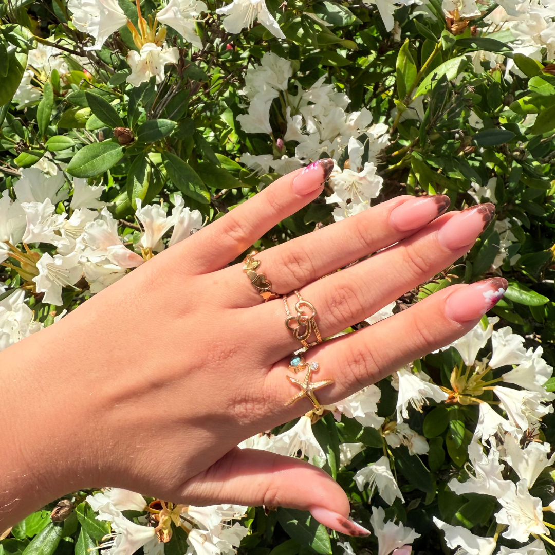 Ysella heart ring