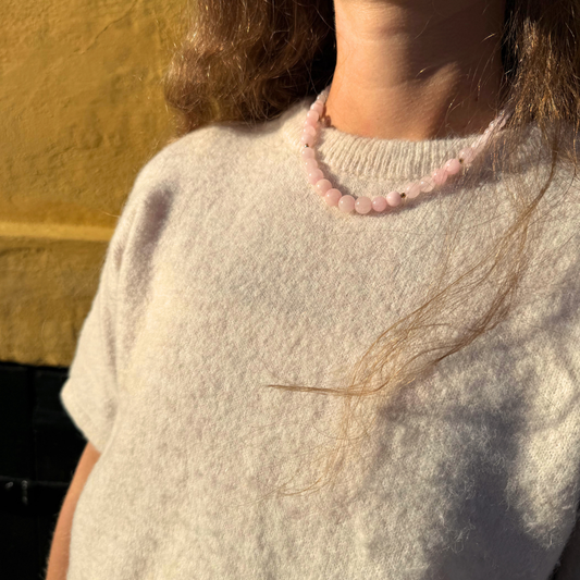 Uma halskæde (lyserød)